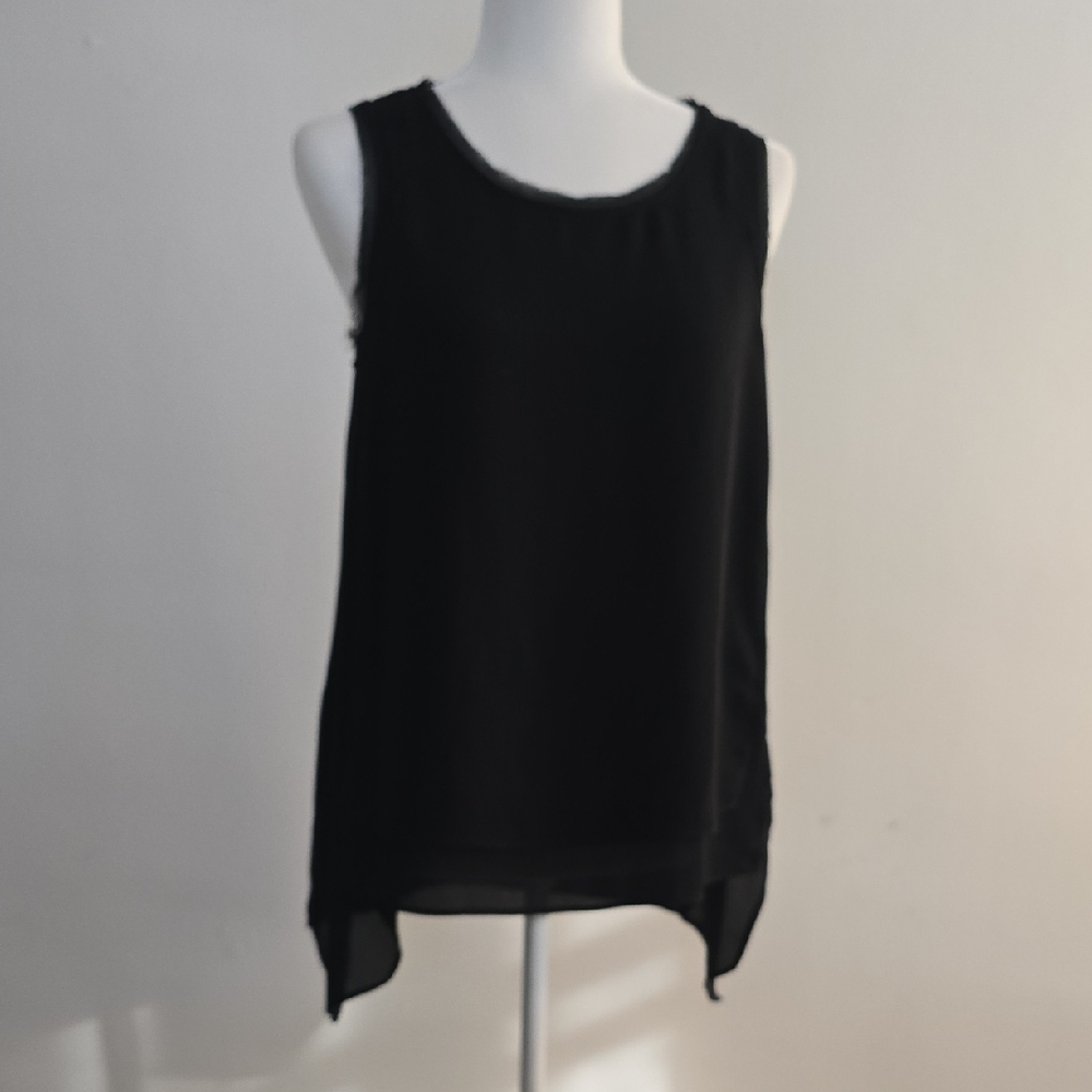 Simply Vera Vera Wang Black Tank Top
